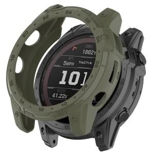 Garmin Fenix 7X Pro 6X 5X Tactix 7 6 5 2 용 호환 TPU 케이스 실리콘 투명