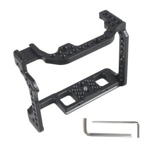 캐논 호환 EOS R 풀프레임 ILDC L 플레이트 브래킷 삼각대 마운트 핸드그립용 호환 카메라 케이지 비디오