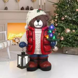 크리스마스 산타곰 인형 데코용품 가게 트리장식 곰 곰돌이