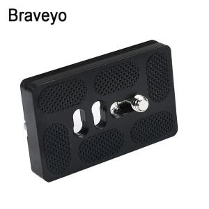 PU 카메라 미니 휴대용 호환 퀵 릴리스 플레이트 긴 40 50 60 70mm 삼각대 모노 포드 볼 헤드 마운트 어댑