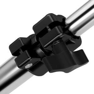 셀렌스 경량 스테인리스 스틸 스텐 라이트 스탠드 에어 쿠션 1/4 3/8 어댑터가 포함 2.2m 스코핑 삼각대