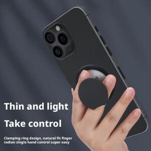 라운드 마그네틱 자석 360 ° 회전식 휴대폰 거치대 휴대용 호환 접이식 데스크탑 폰 스탠드 범용 호환 홀