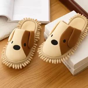 청소 슬리퍼 거실화 걸레 청소포 실내화 걸레 바닥