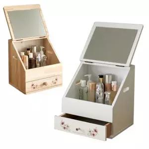 원룸형 좌식 화장대 거울 수납 예쁜 틈새 간이 슬림 테이블 책상 메이크업 좁은 소형