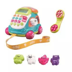 아기 멀티 전화기/알파벳/숫자/폰북/정서/사회성/소근육/언어/발달/완구/어린이집/유치원/두돌/장난감/놀이