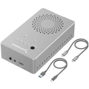 오프라인 복제 기능(EC-SSD2)을 갖춘 PCIe NVMe M.2 SSD용 SABRENT 도구 없는 USB 타입 C 듀얼 도킹 스테이션