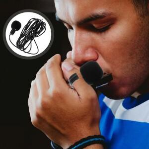 범용 커넥터 픽업 마이크 플루트 클립 옷깃 휴대용 오디오 비디오 가전 제품