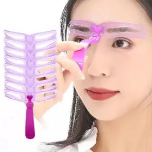 눈썹 그리기 8종 모양 정리 가이드 눈썹틀