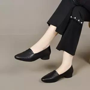 여성신발 스틸레토 로퍼 심플 통근 오피스 펌프스 힐 단화 플랫슈즈 심쿵직구