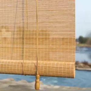 발 문발 커튼 창발 가림막 갈대발 햇빛 맞춤 식당