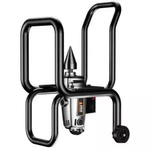 전동 장작패기 땔감 나무 쪼개기 수평식 유압 도끼