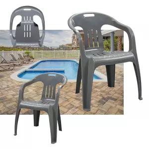 포장마차 야외 의자 편의점 간이 포차 야외용 등받이 보조 파라솔 학교 팔걸이 캠핑 5개