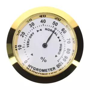 바이올린 및 기타 케이스용 원형 황금 위한 관리를 습도 유지 표시기 정확한 악기 습도계