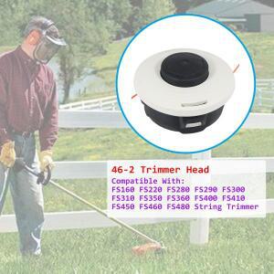 Autocut 46-2용 예초기 헤드는 Stihl FS160 FS220 FS300 스트링 Bcutters에 호환