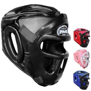 트레이닝 스포츠 탈착식 그릴 기어 MMA 복싱 킥복싱 스파링 프론트 헤드기어 파라비