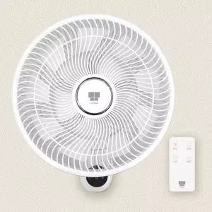 저소음 자동회전 리모컨 나비 스톰 벽걸이 선풍기 NV207-WFAN10