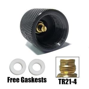 CO2 리필 충전 바늘 어댑터 일회용 카트리지 소다 물 실린더 가스 용기 TR21 G1/2