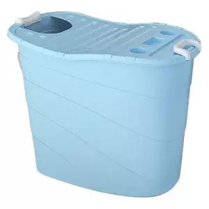 반신욕 소형 간이욕조 이동형 전신 플라스틱욕조