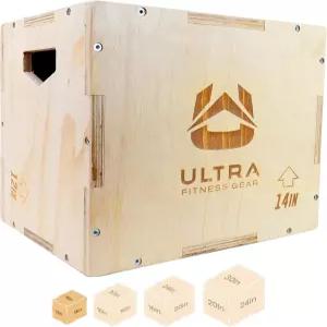 울트라 피트니스 장비 나무 플리오 박스 31 플리오메트릭 점프 트레이닝 스쿼트 스텝 업 등 운동 사이즈 S