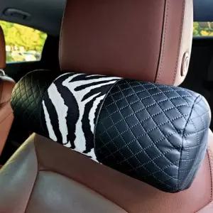 편한 목베게 넥쿠션 차량용 지브라 목쿠션 제조 푹신하고 헤드레스트