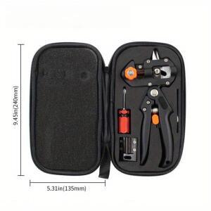 1세트 정원 접목 도구 2 In 가지 치기 칼 식물 포도 나무 과일 절단 용