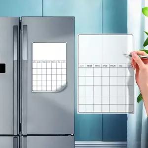 붙이는 자석 화이트보드 냉장고 스케줄 월간계획표 가정용칠판
