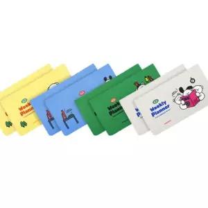 위클리 플래너 간편한 가로형 스케줄러 스케줄수첩 8개