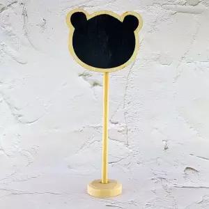 미니 스탠드형 메모 칠판 곰돌이