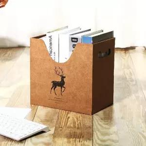 크라프트 서류정리 박스 사각