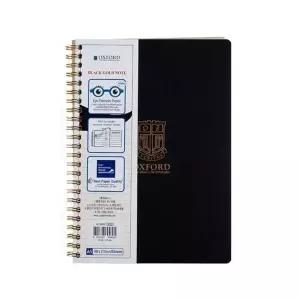 블랙PP 스프링노트 (A5/80매/좌철/옥스포드)