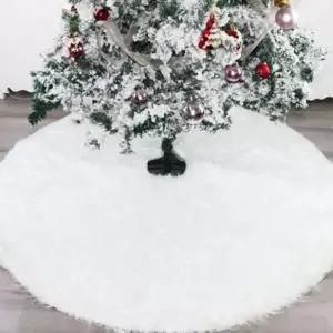 원형 트리 러그 인테리어 카페트 크리스마스 꾸미기