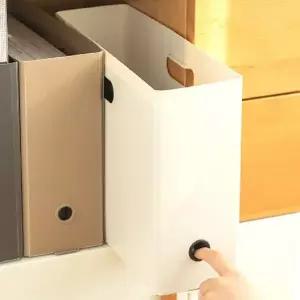 A4 멀티박스 접이식 서류보관함 화이트