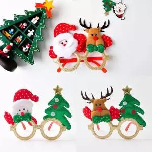 TBZ 크리스마스 장신구 소품 캐릭터안경 특이한안경