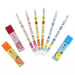 핑크풋 2.0mm 샤프 연필깎이 세트 초등학생 필기구 입학 선물 핑크색