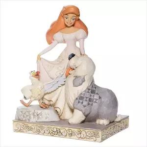 디즈니 화이트 숲속 인어공주 피규어 20cm