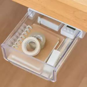 사무실 데스크 무타공 부착형 서랍 정리함 오거나이저