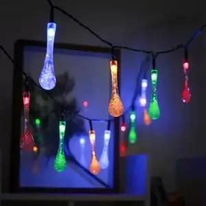 태양광 LED 100구 물방울 가랜드 전구(10m) 데코조명