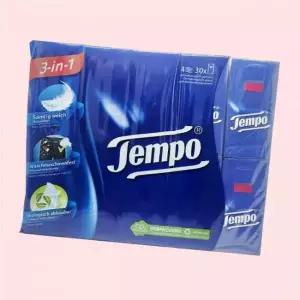템포 독일직 4겹 휴대용 화장지 행키티슈 10매입 30개 4448527