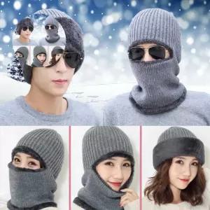 남자 등산 방한 모자 여자 할머니 겨울 비니 넥웨어
