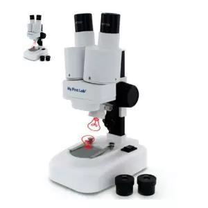 쌍안 실체현미경 듀오 초등과학 실험교구 SMD-09 1P