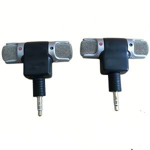 컴퓨터 MD 카메라용 미니 마이크 녹음, 휴대폰 3.5mm 잭, 3/4 극 스테레오 경량