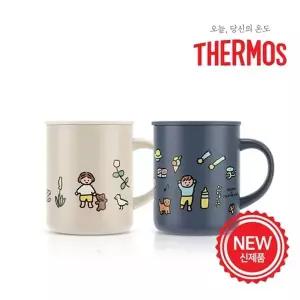 [써모스]X제로퍼제로 진공단열 반전 머그컵 JDG-350KC