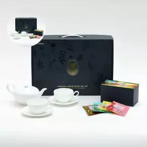 찻잔 알라딘 티포트 3종 허브차 선물세트 (티잔 2인조포함)