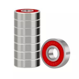 스케이트보드 롱보드 인라인 스케이트 롤러 스피너용 베시 베어링 더블 실드 8x22x7 미니어처 볼 608