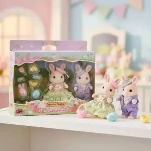 실바니안 패밀리 마가렛토끼 커플세트 토끼 동물인형 미니어처 피규어 소꿉놀이 조카선물