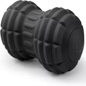 발바닥 근막염을 위한 JEJUNJIE 진동 땅콩 마사지 볼 발 목 등 몸을 4단 휴대용 롤러 - 심부 조직 근막