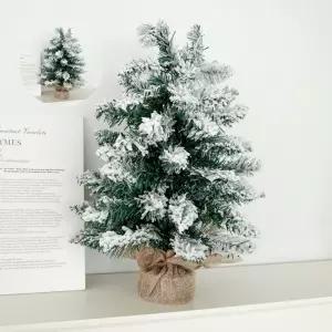 크리스마스 미니트리 무장식 스노우