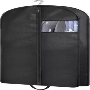 킴보라 43인치 여행용 의류 가방 남성용 가제트 정장 손잡이 보관용 코트 재킷 셔츠용 커버