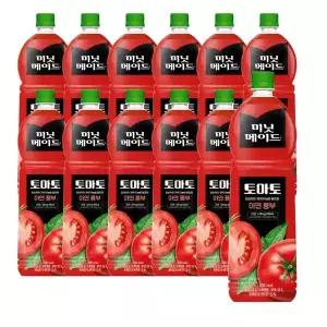 미닛메이드 토마토 1.5L 12페트
