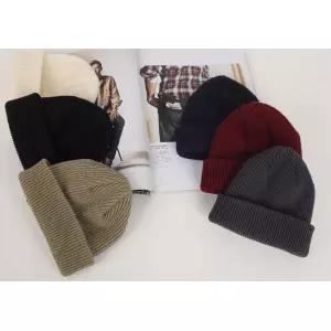 베이직 챙없는 무지모자 숏비니 골무모자 후리스 귀여운 남성 양털 울